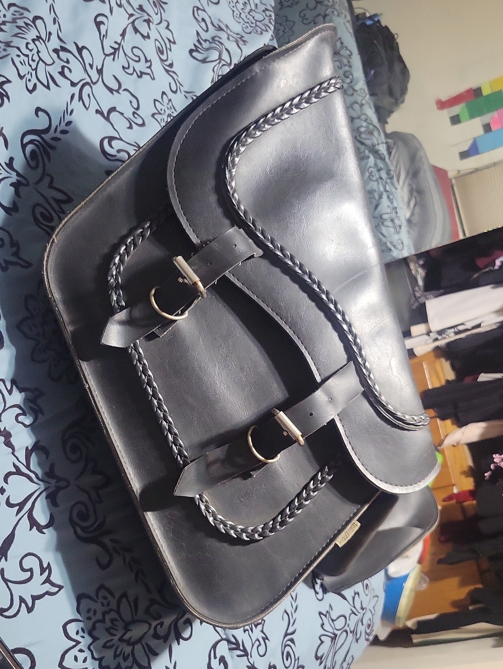 Willie And Max Saddle Bags For A Bike